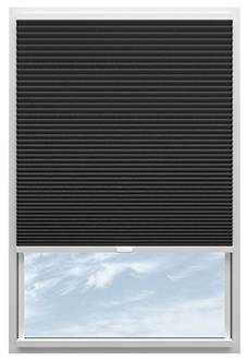 Umbra (Blackout), Liquorice - Clip Fit Honeycomb Blind